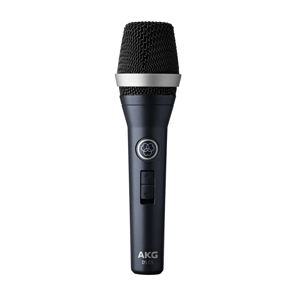 AKG D5CS, динамический вокальный микрофон, кардиоида, с кнопкой: 20-17000Гц