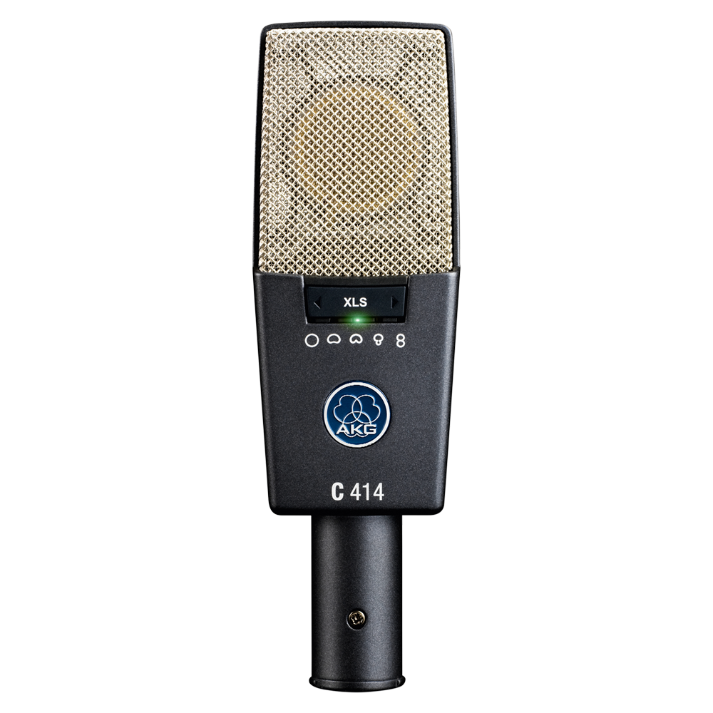 AKG C414 XLS, конденсаторный студийный микрофон, суперкардиоида, 20-20000Гц